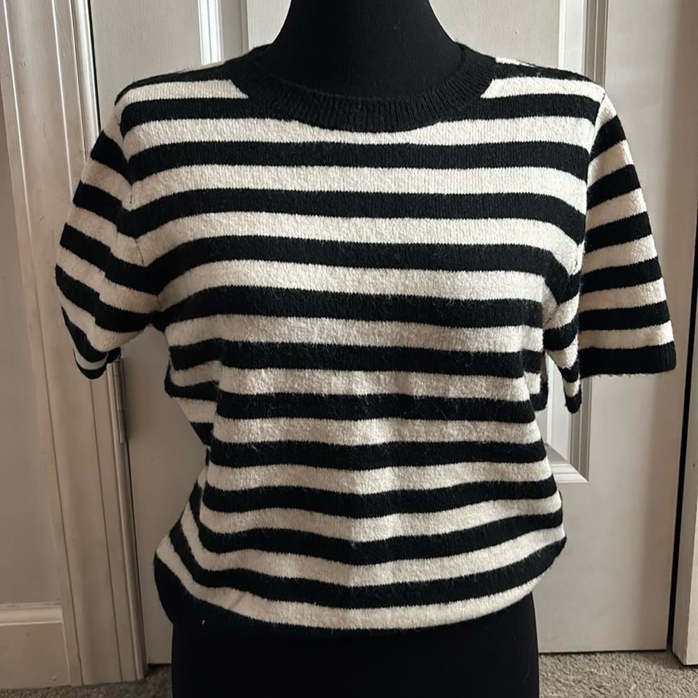 Lightweight striped sweater
